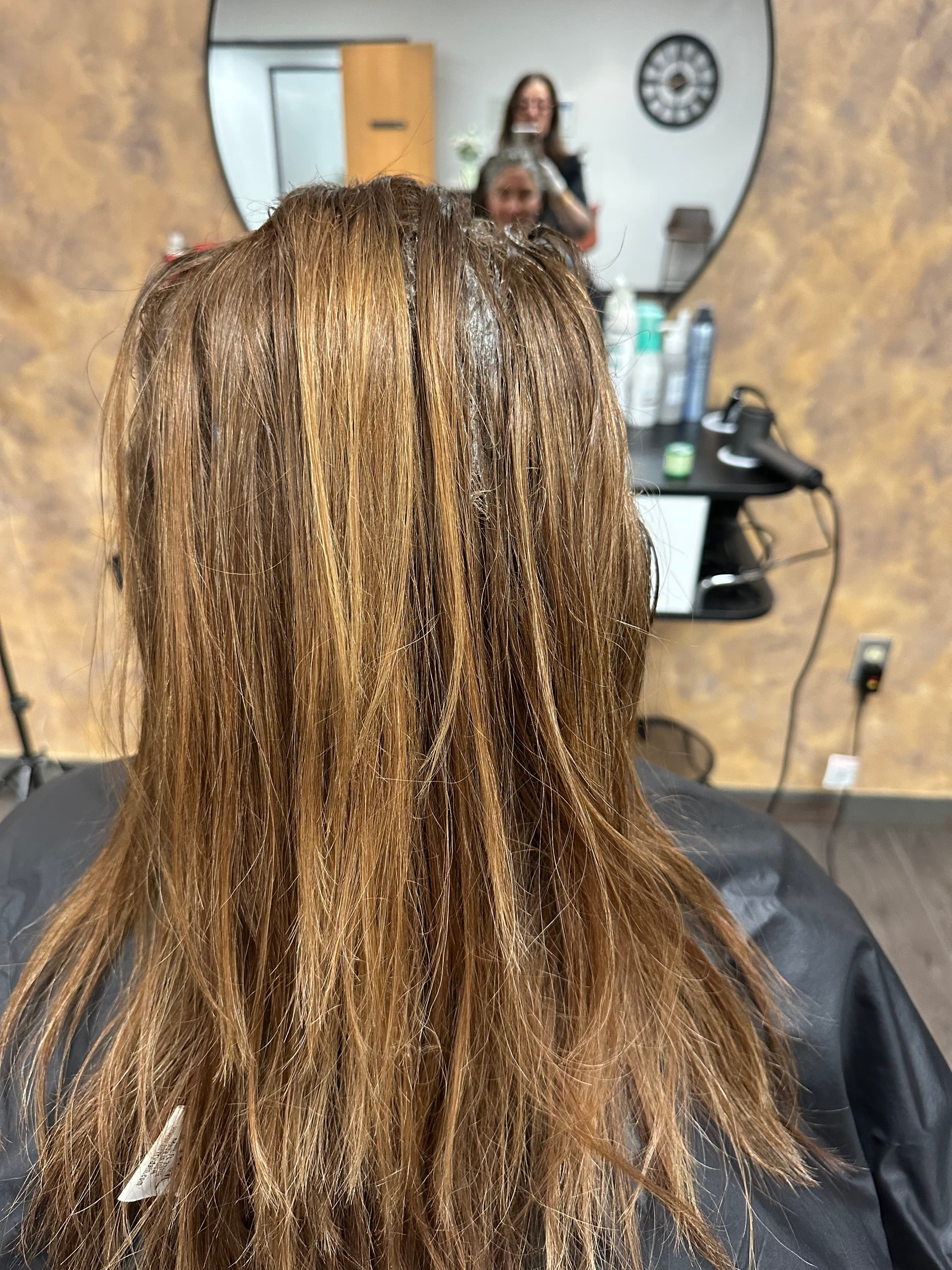 Before: Bright Blonde Balayage